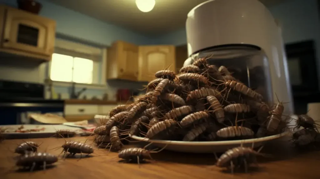 spiritual meaning of maggots in the house