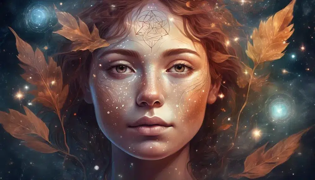 interpreting the symbolism of freckles