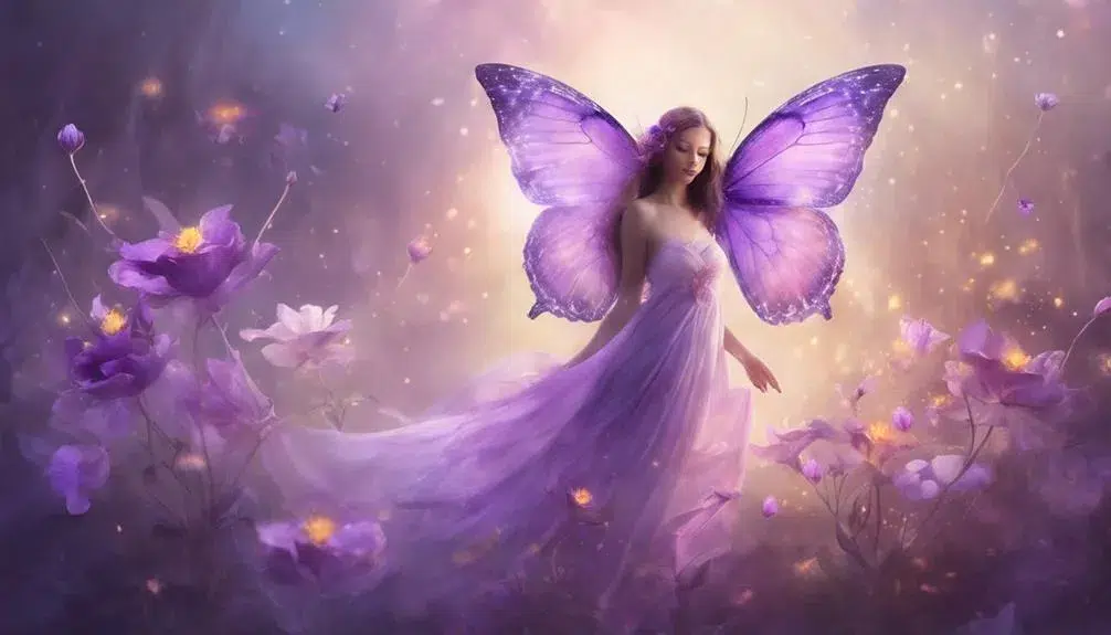 purple flower symbolism explained