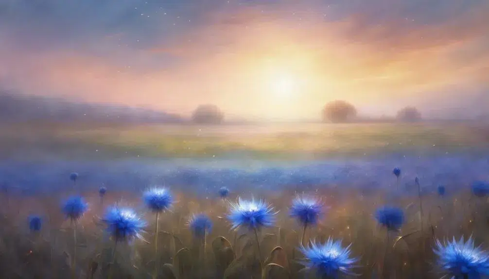 symbolism of corn flower