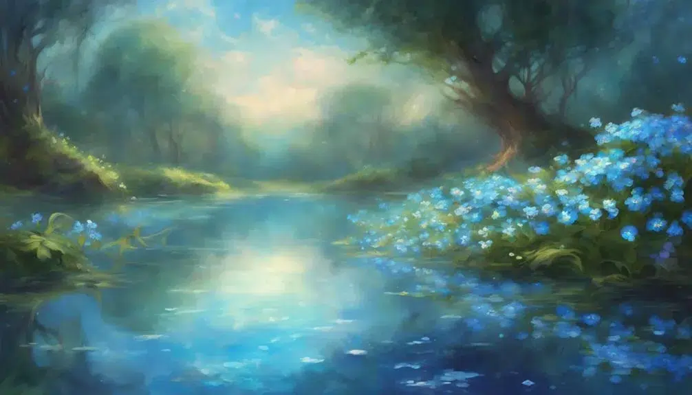 symbolism of forget me nots