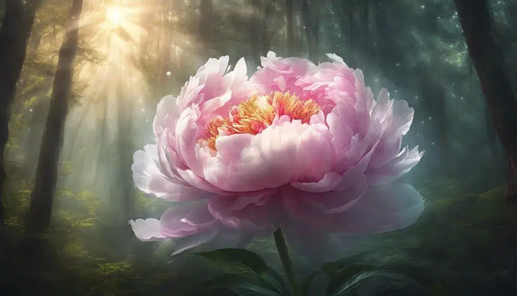 symbolism of peony flowers