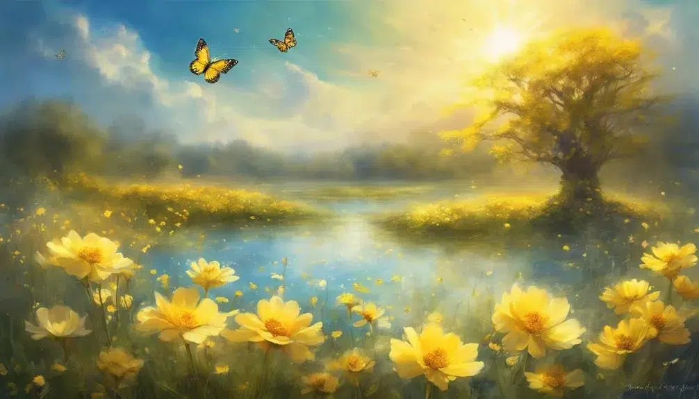 symbolism of yellow flowers