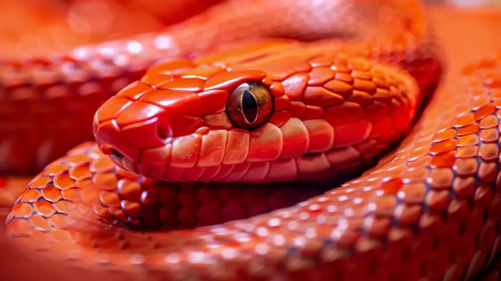8 Red Snake Spiritual Meanings