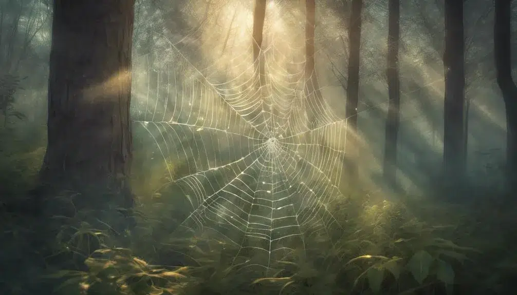 meanings of spider webs