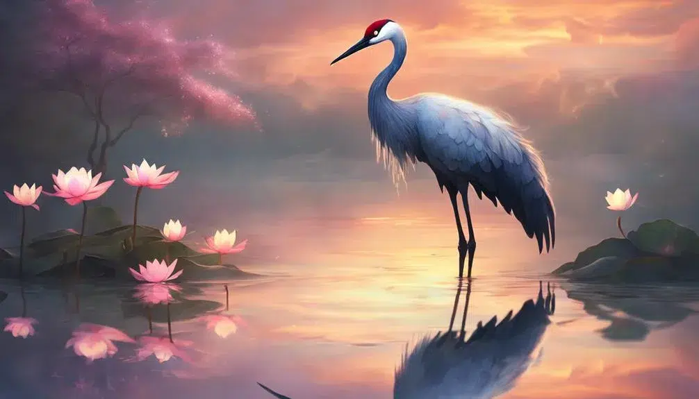 symbolism of crane birds