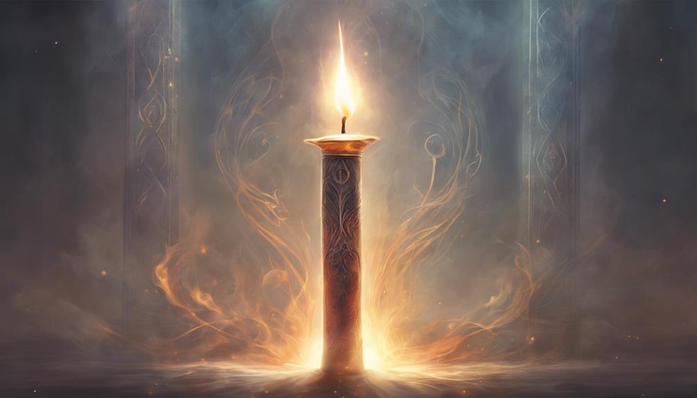 candle flame symbolism explained