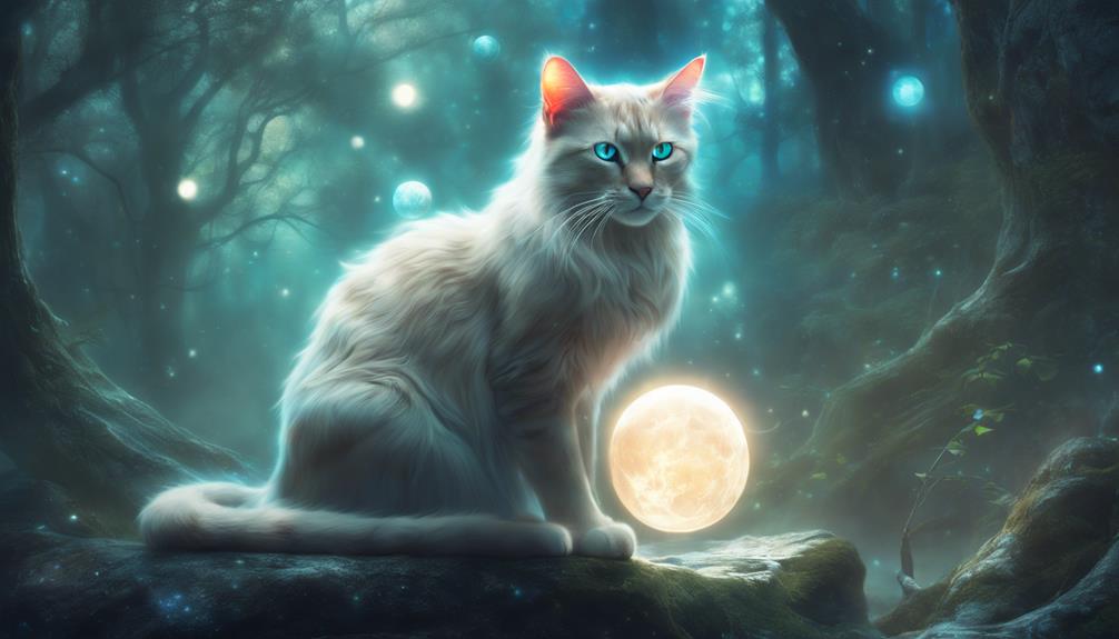 cat staring spiritual meanings