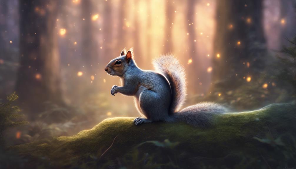 symbolism in deceased squirrels