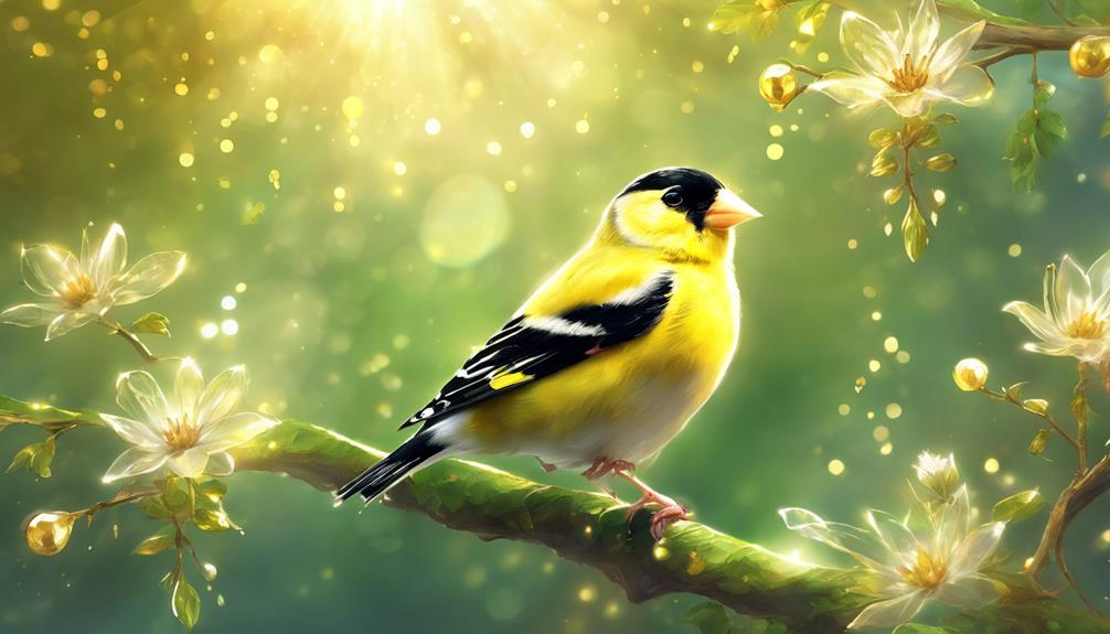 symbolism of a goldfinch