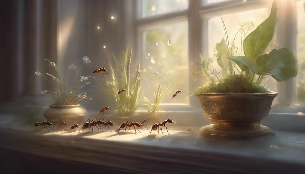 symbolism of ants indoors
