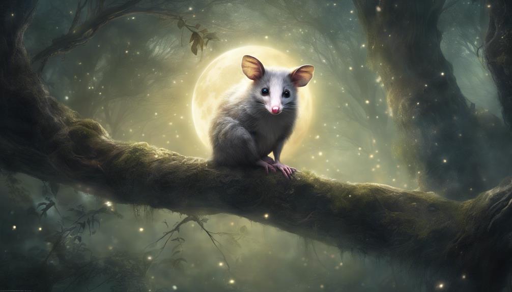 symbolism of possum behaviors