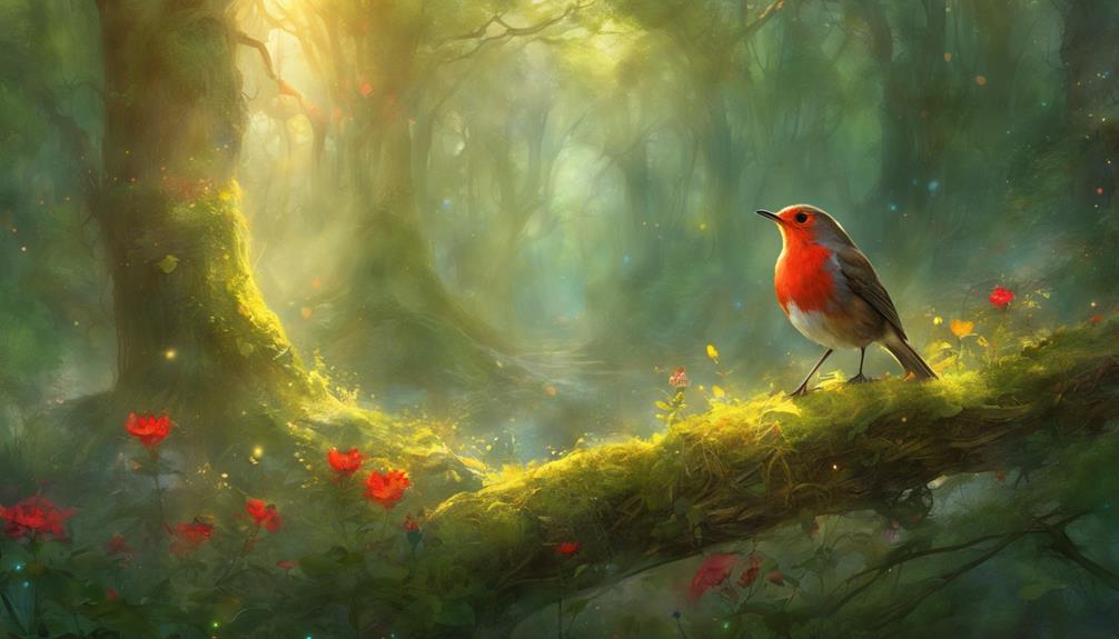 symbolism of red robins