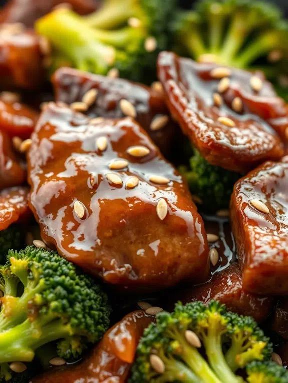 beef and broccoli stir fry