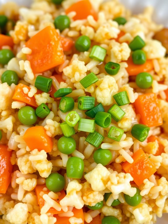cauliflower based rice alternative