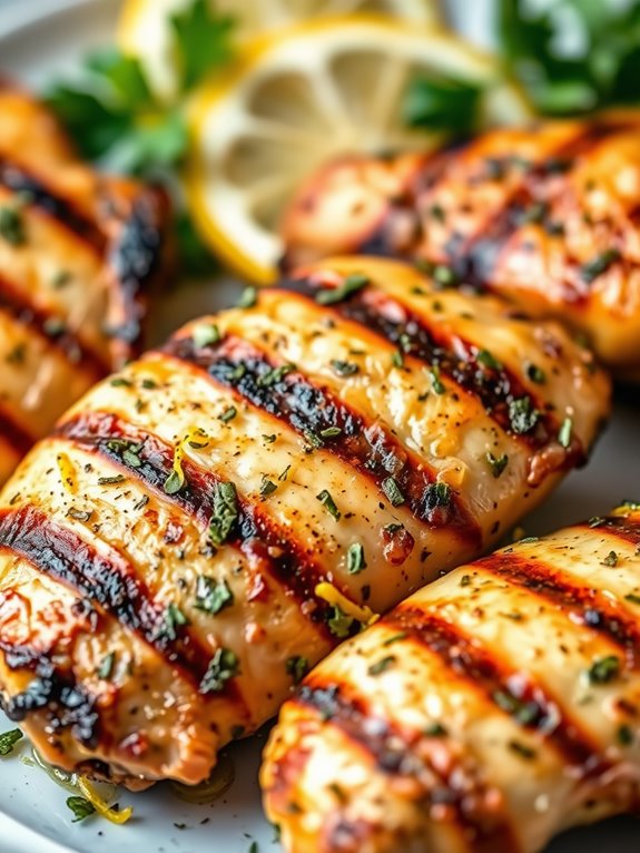 citrusy marinated grilled chicken