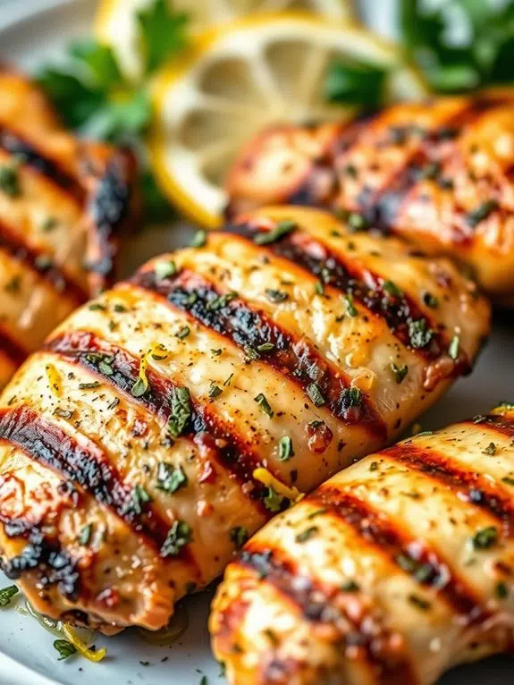 citrusy marinated grilled chicken
