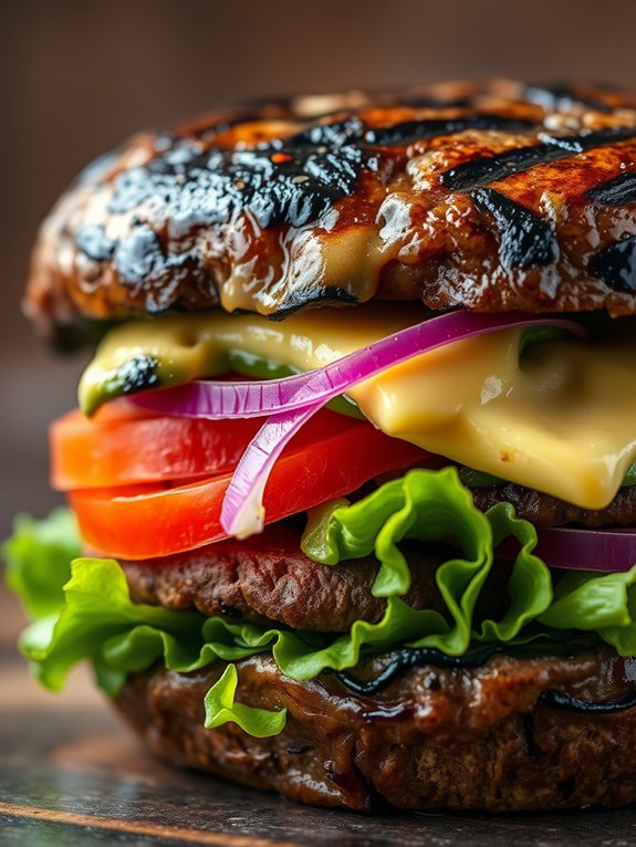 delicious mushroom burger recipe