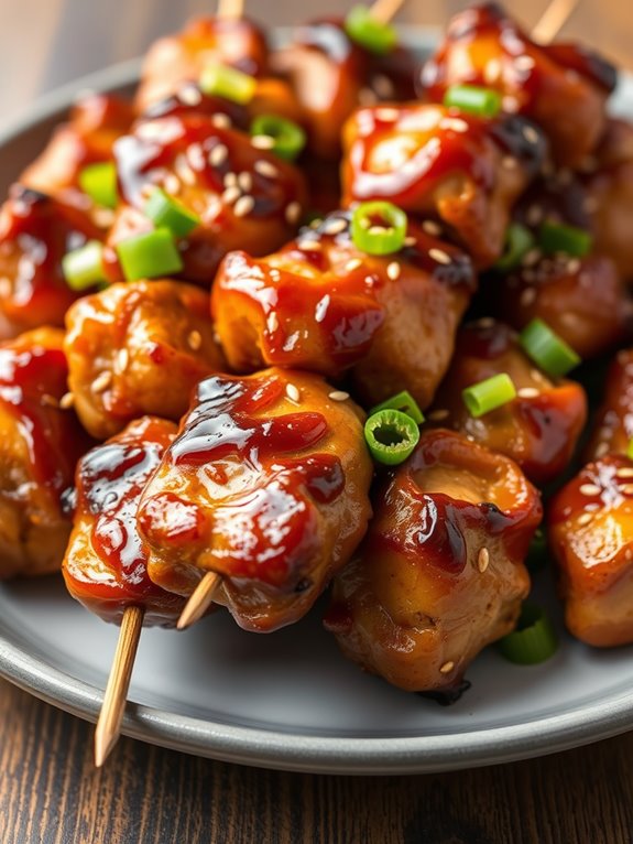 grilled chicken with teriyaki