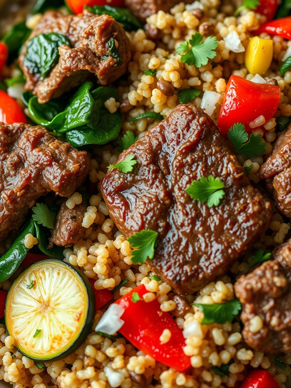 healthy beef dinner recipes
