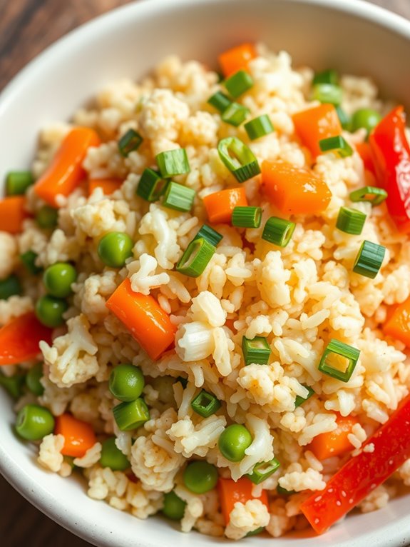 healthy cauliflower rice alternative