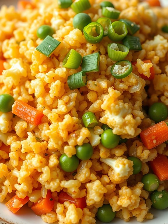 healthy cauliflower rice dish
