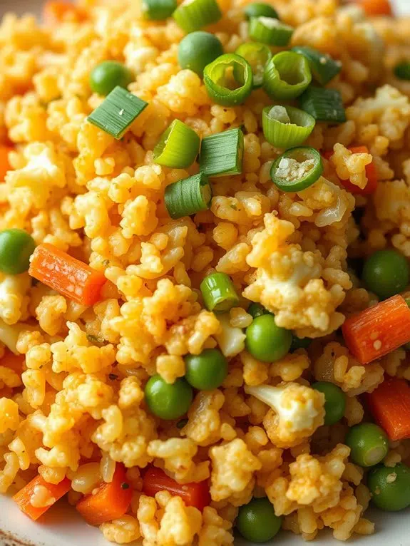 healthy cauliflower rice dish