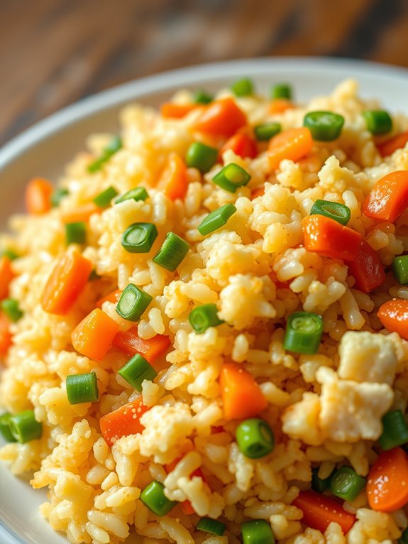 healthy vegetable rice alternative