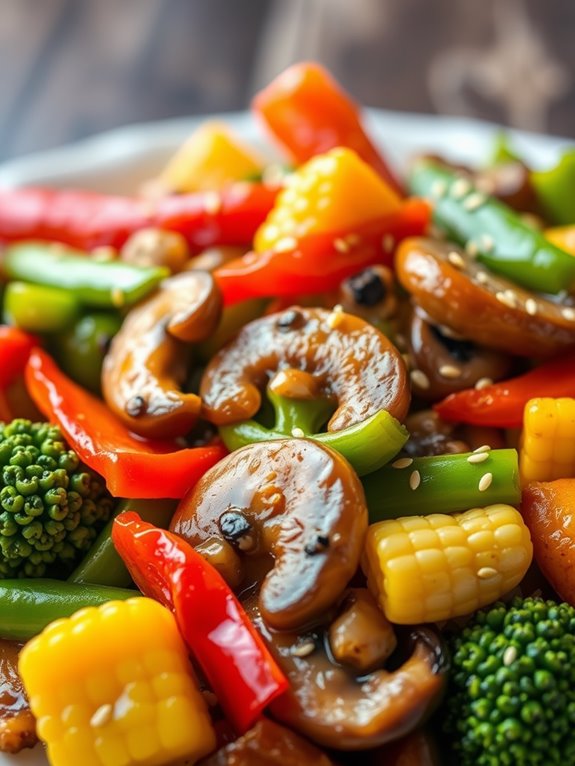 healthy vegetable stir fry