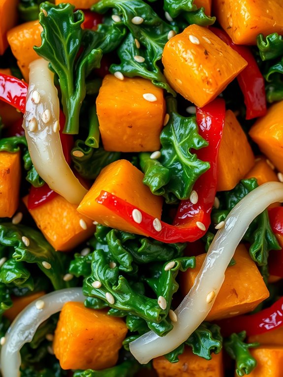 healthy vegetable stir fry recipe