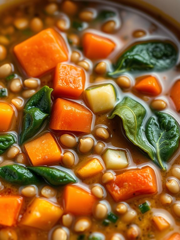 hearty lentil vegetable soup