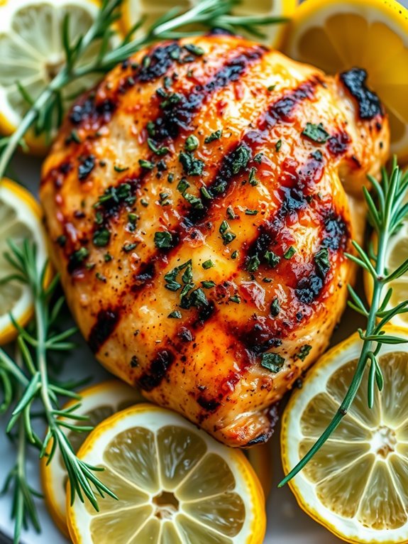 lemon herb grilled chicken