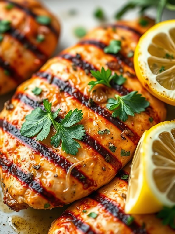 lemon herb grilled chicken