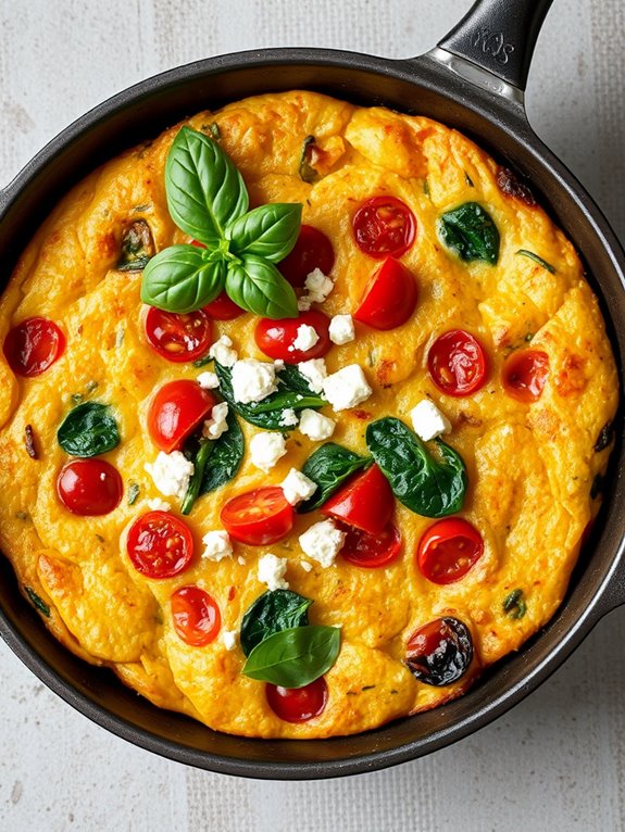 roasted vegetable egg dish