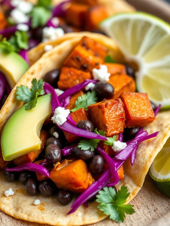 savory vegetarian taco recipe