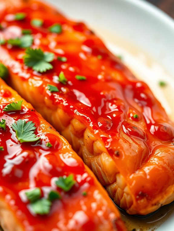 sweet and savory salmon
