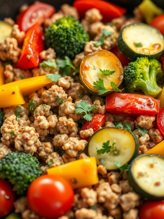 turkey and vegetable dish