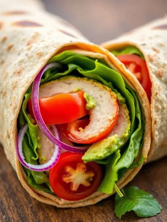 turkey avocado wrap recipe