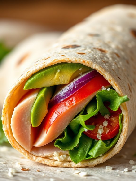 turkey avocado wrap recipe