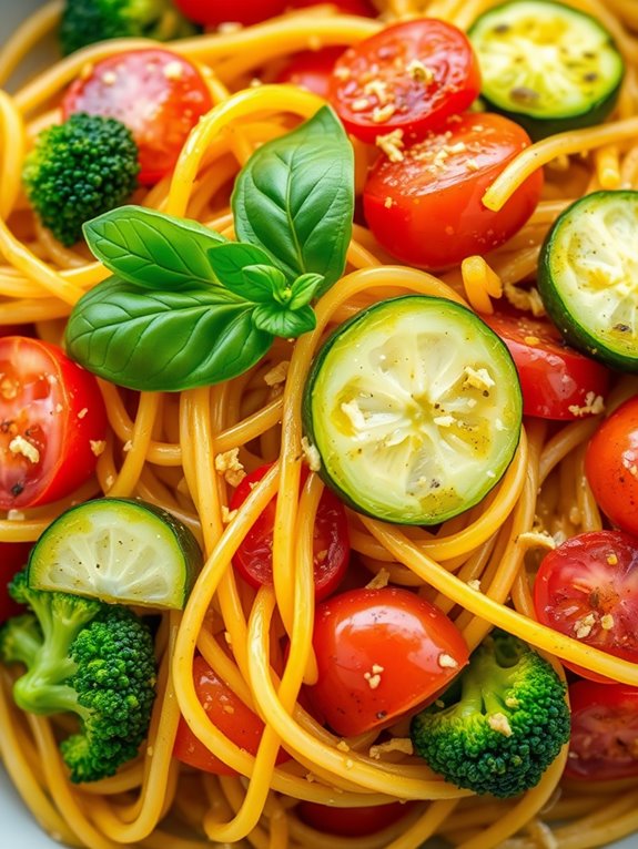 vegetarian spaghetti squash dish
