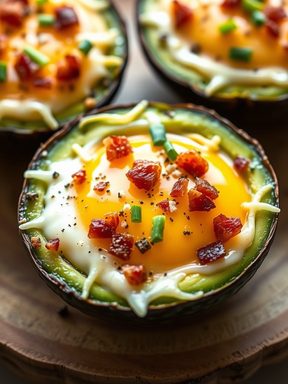 avocado and egg cups