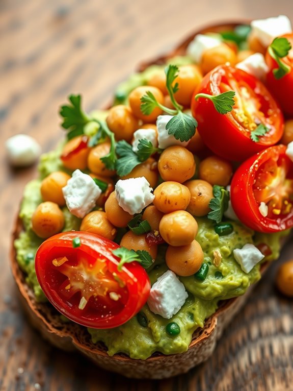 avocado toast with flair