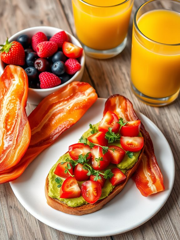 bacon infused nutritious breakfast ideas