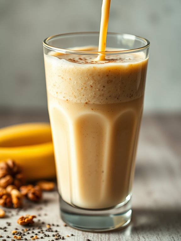 banana nut smoothie recipe