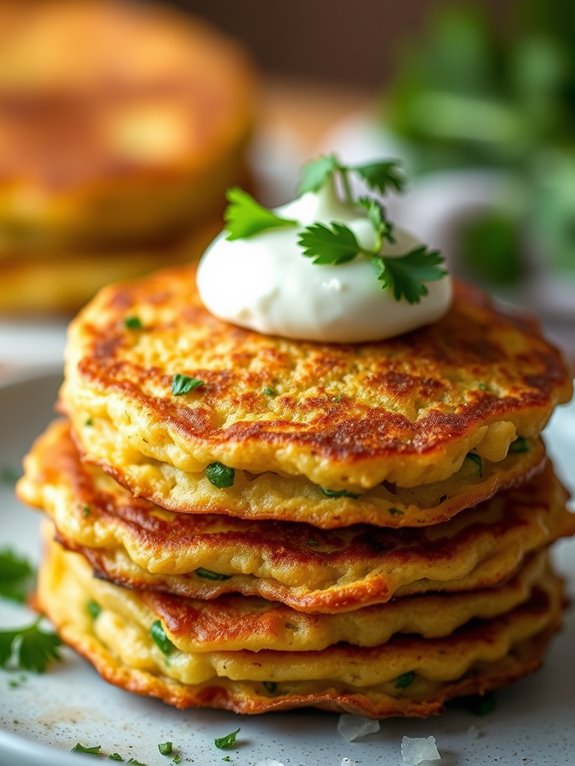 crispy flavorful potato pancakes