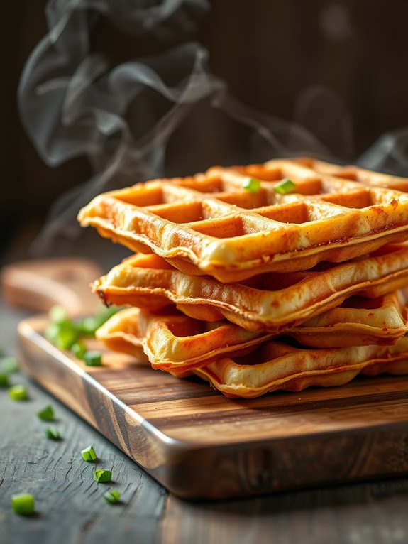 crispy potato waffle recipe