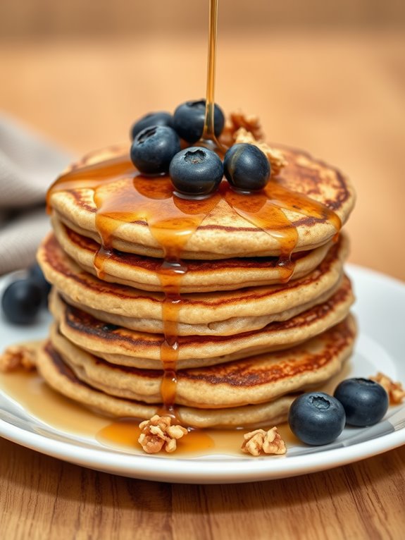delicious air fried banana pancakes