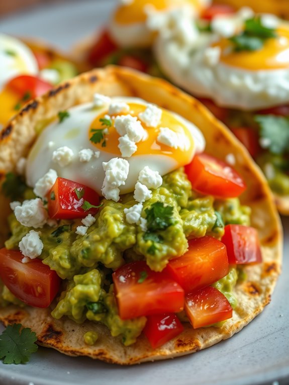 delicious avocado filled tacos
