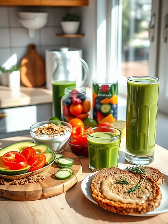healthy egg free breakfast ideas