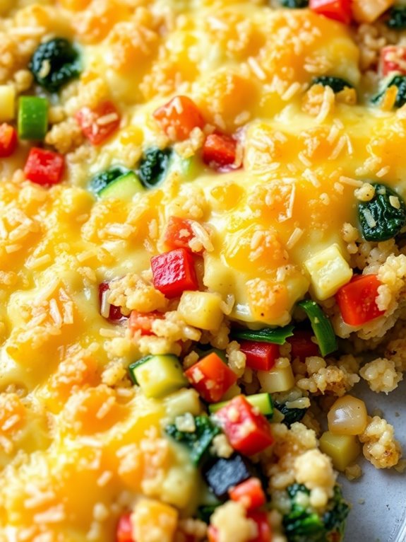 healthy quinoa breakfast dish